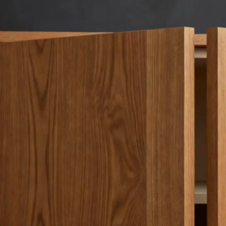 Detal mistrzowskiego połączenia stolarskiego szafki kuchennej